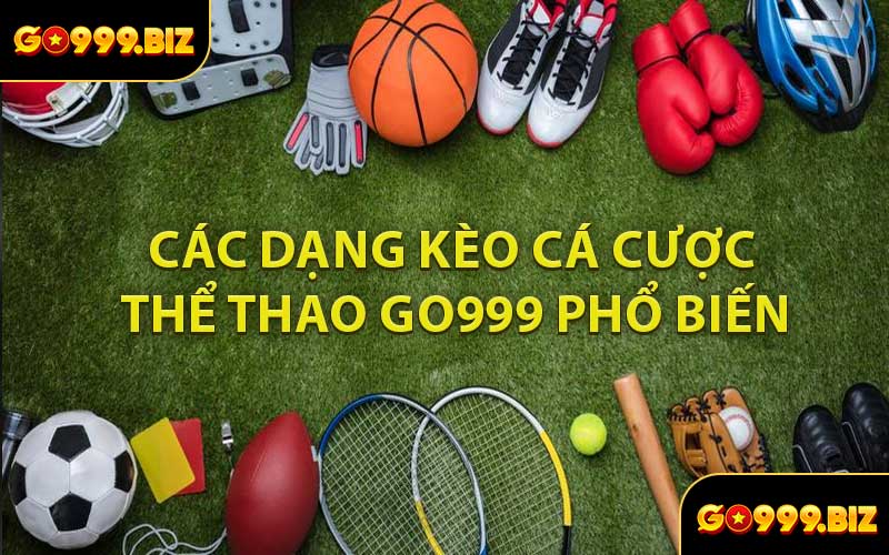 Các Dạng Kèo Cá Cược Thể Thao GO999 Phổ Biến